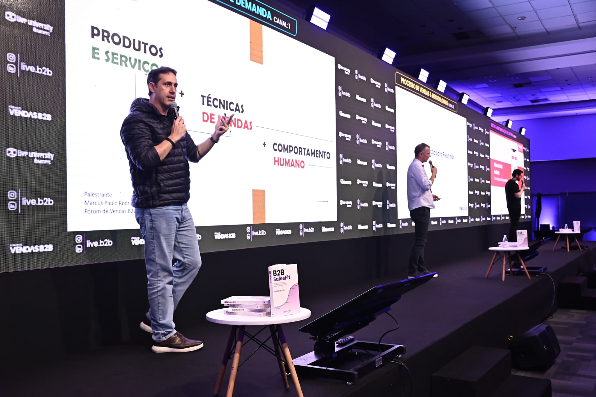 Palestra de Marcus Paulo Rodrigues no Fórum de Vendas B2B — Live University